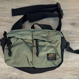 Carhartt Military Hip Bag Green One Size Fanny Pack, Belt Bag, Waist Bag EUC